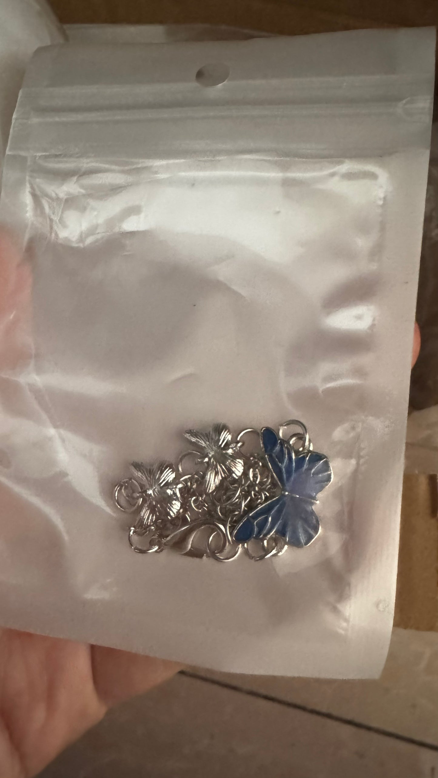 Glow-In-The-Dark Butterfly Necklace