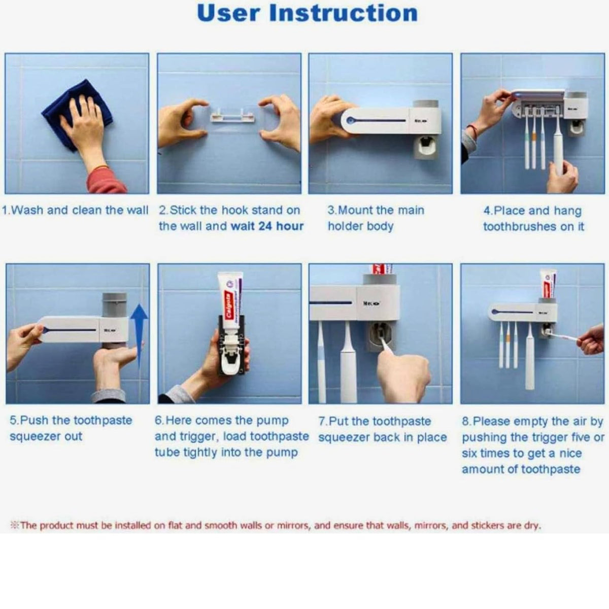 CleanBrush UV Holder