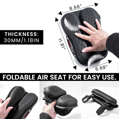Shock Absorbing Motorcycle Seat Cushion
