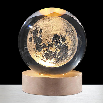 Crystal Ball Moon Lamp