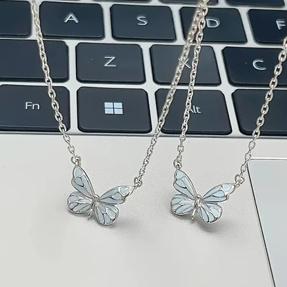 Glow-In-The-Dark Butterfly Necklace