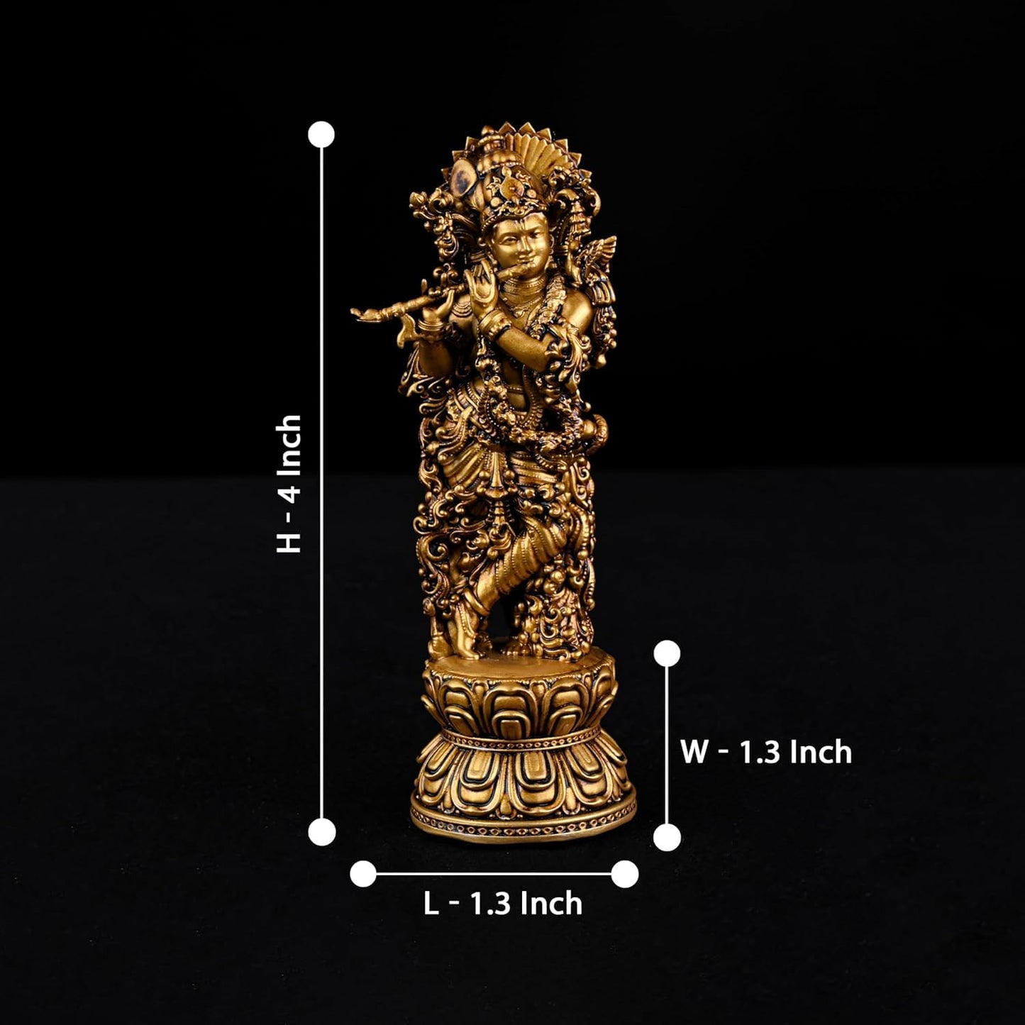 Shree Krishna Idol Car Dashboard