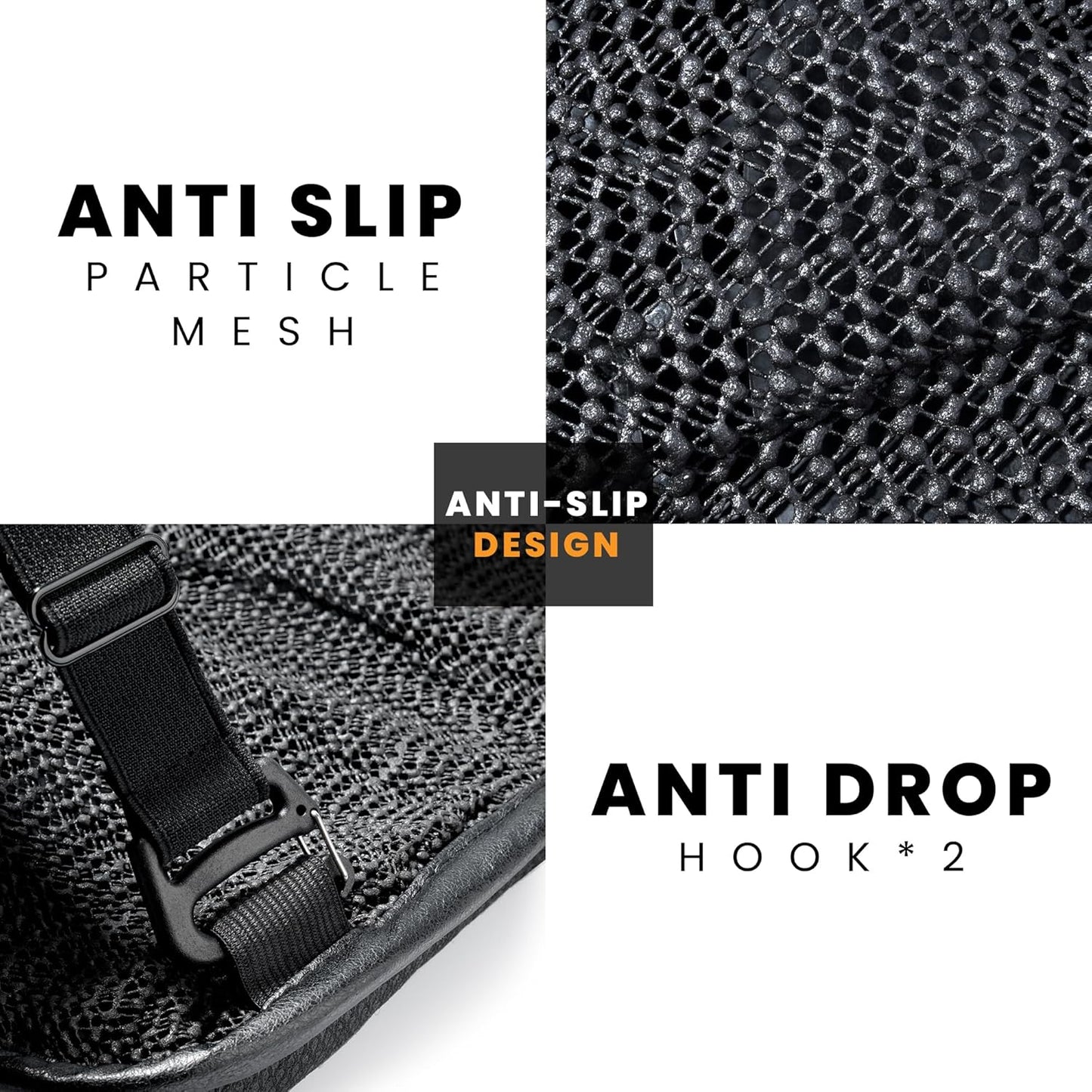 Shock Absorbing Motorcycle Seat Cushion