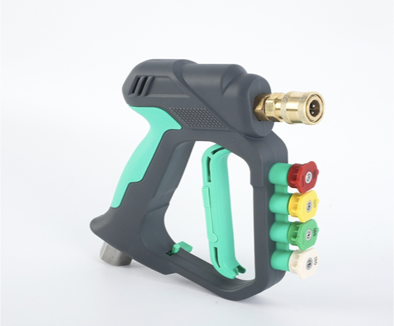 Stainless Steel High-Pressure Washer Gun
