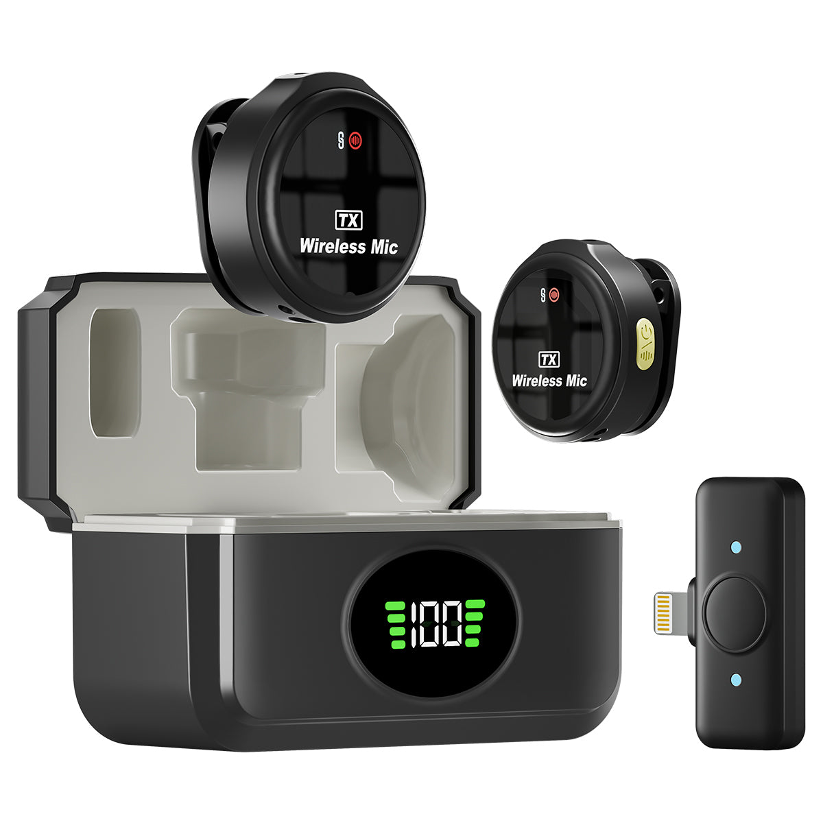 Wireless Stereo Microphone Set