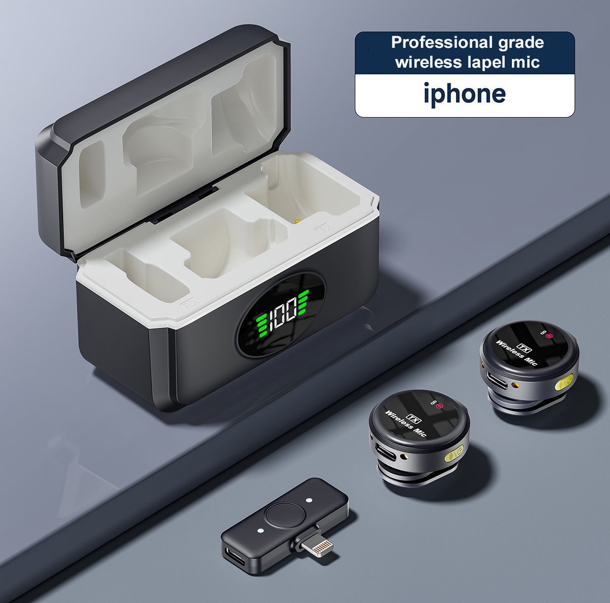 Wireless Stereo Microphone Set