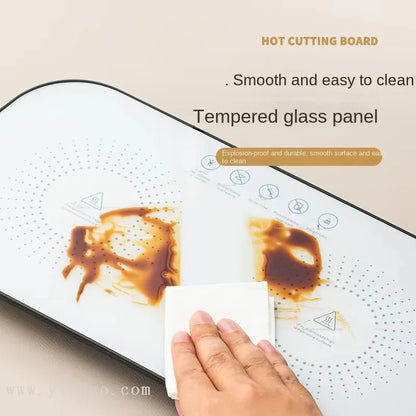 HeatServe Glass Tray