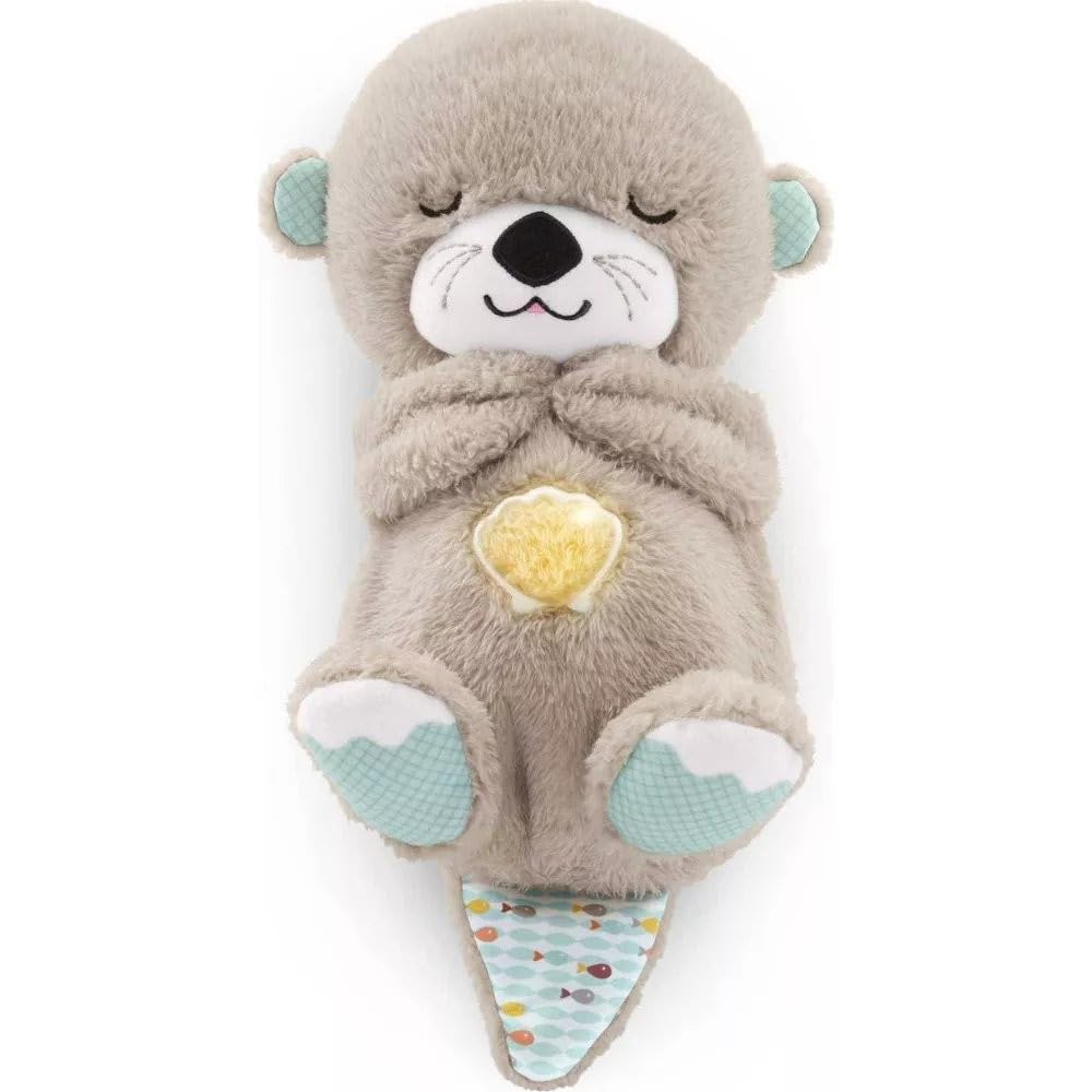 Sleepy Breathing Otter Plush