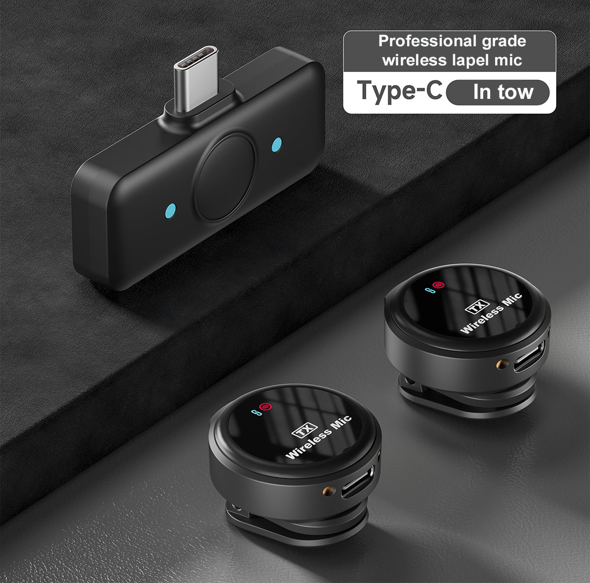 Wireless Stereo Microphone Set