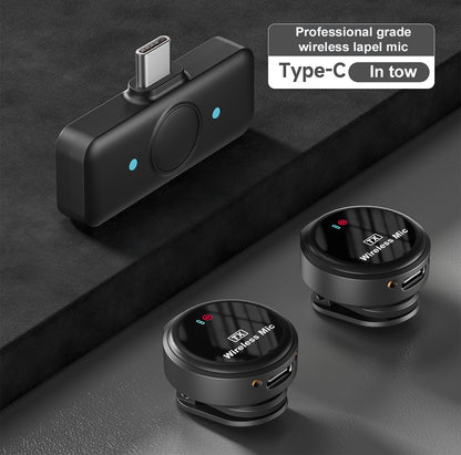 Wireless Stereo Microphone Set