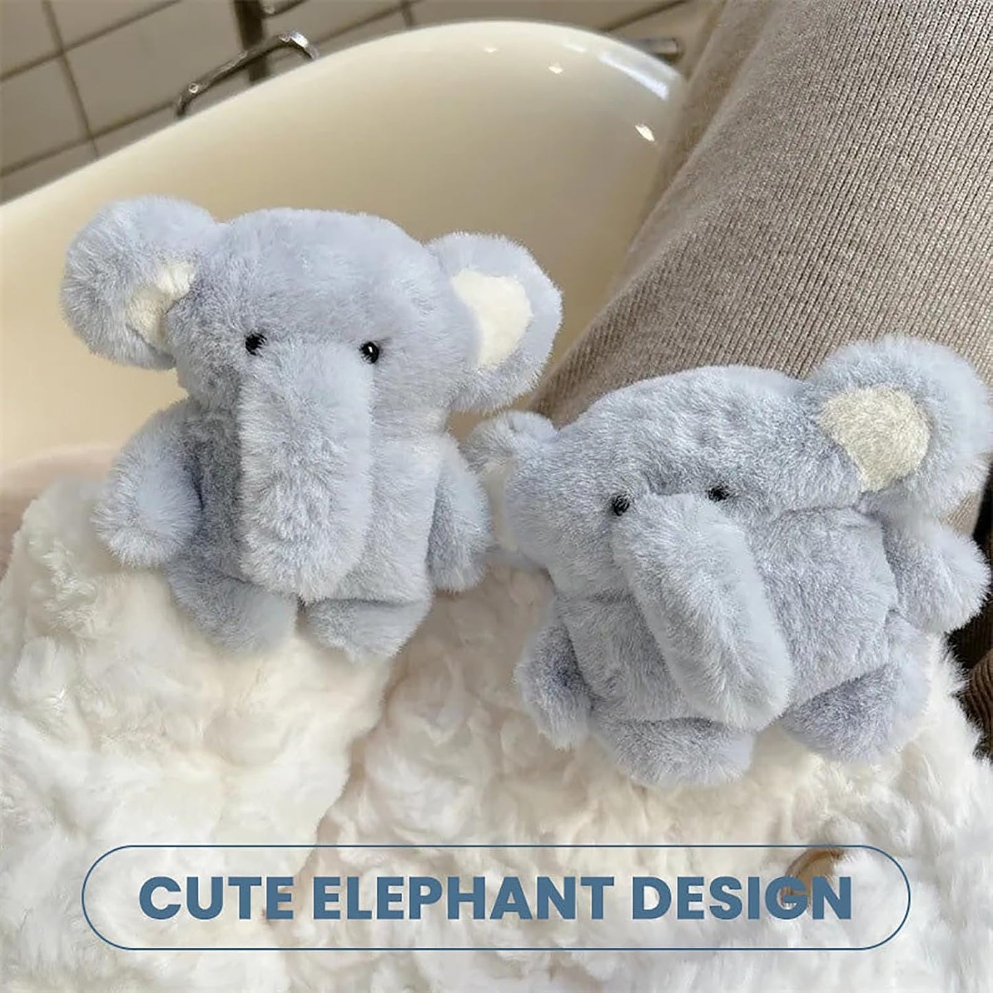 Elephant Plush AirPods Case