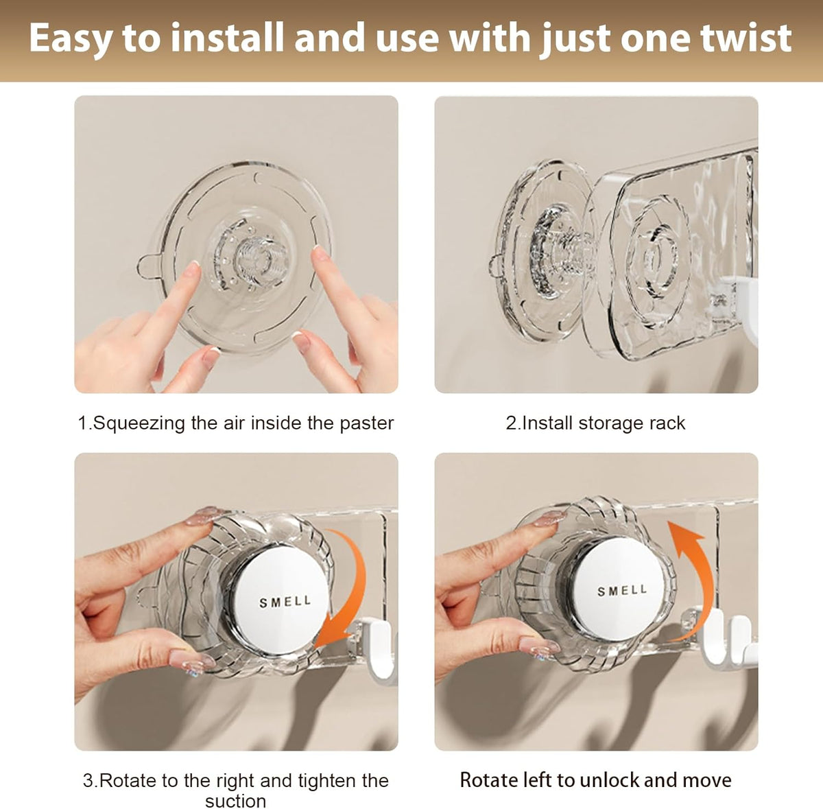GripMax Suction Hooks