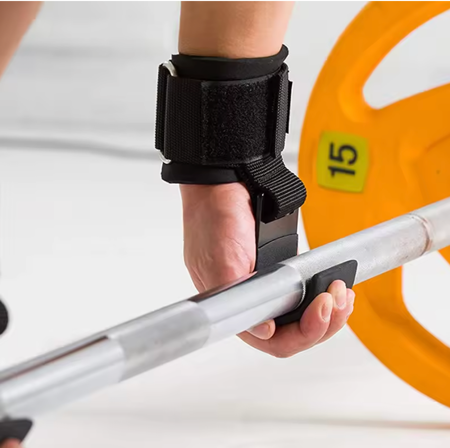 Adjustable Bodybuilding Wrist Hook Strap