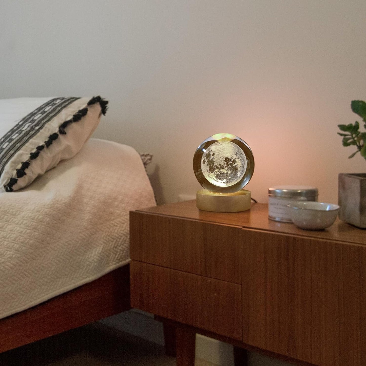 Crystal Ball Moon Lamp