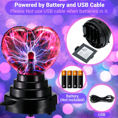 Heart Shape Plasma Ball
