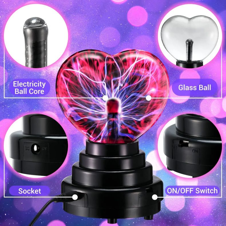 Heart Shape Plasma Ball