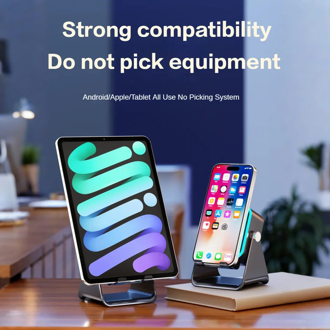 5-in-1 Bluetooth Speaker with Phone Stand