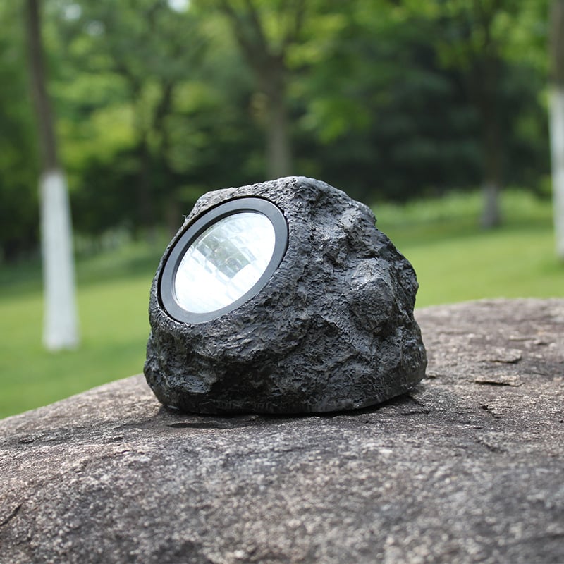 SolarGlow Rock Lamp