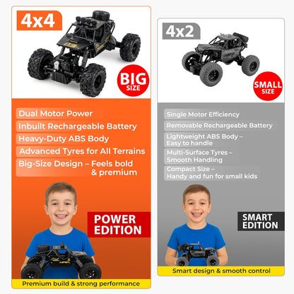 4x4 Off-Road Rock Crawler RC Car
