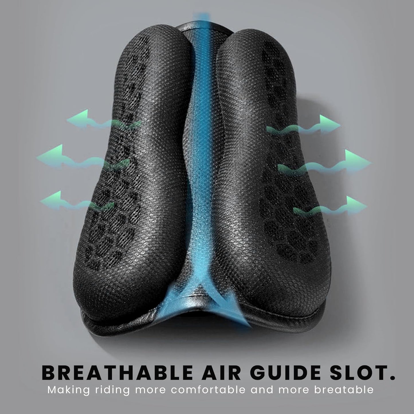 Shock Absorbing Motorcycle Seat Cushion