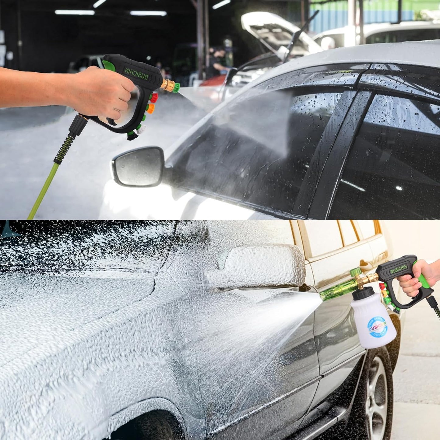 Stainless Steel High-Pressure Washer Gun