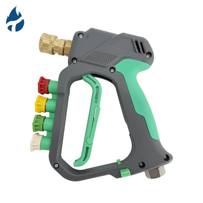 Stainless Steel High-Pressure Washer Gun