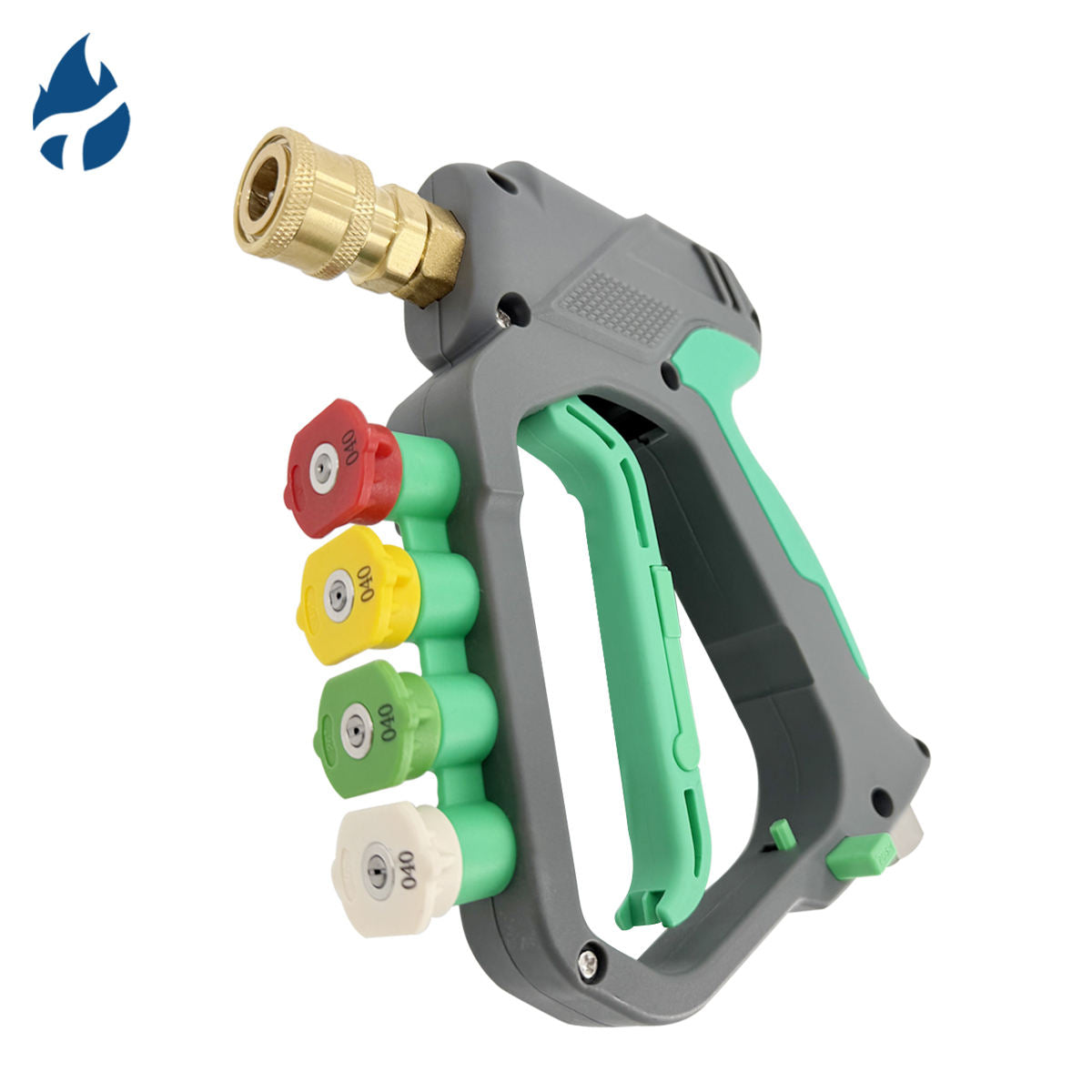 Stainless Steel High-Pressure Washer Gun