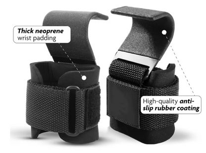 Adjustable Bodybuilding Wrist Hook Strap